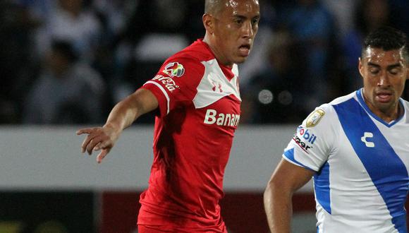 Christian Cueva anotó su primer gol con el Toluca