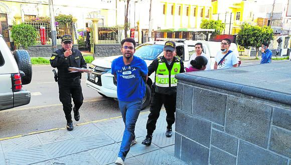 Extranjeros fueron denunciados por extorsionar a una docente en Arequipa. (Foto: Pedro Torres).