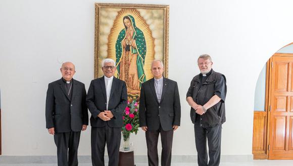 Representantes de la Conferencia Episcopal Peruana se reunieron con el Grupo de Alto Nivel de la OEA. (Foto: @CabrejosMons / Twitter)