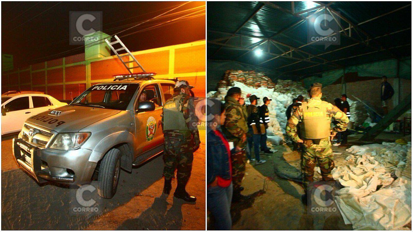 Megaoperativo policial desbarató organización criminal en Manchay (FOTOS y VIDEO)