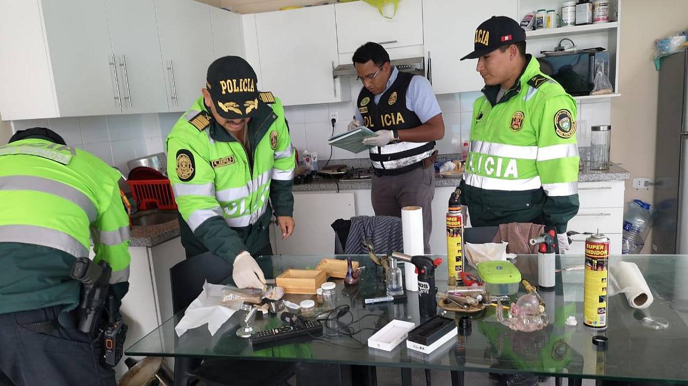 Punta Hermosa: Hallan laboratorio de procesamiento de marihuana (FOTOS Y VIDEOS)