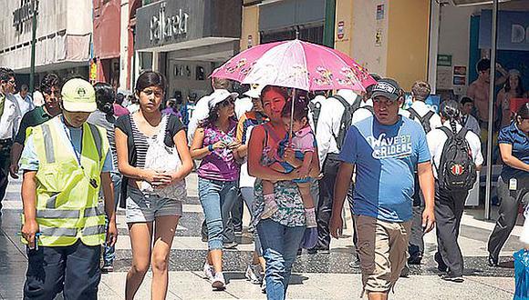 ​Lima registraría hoy la temperatura más alta en lo que va del verano 2019