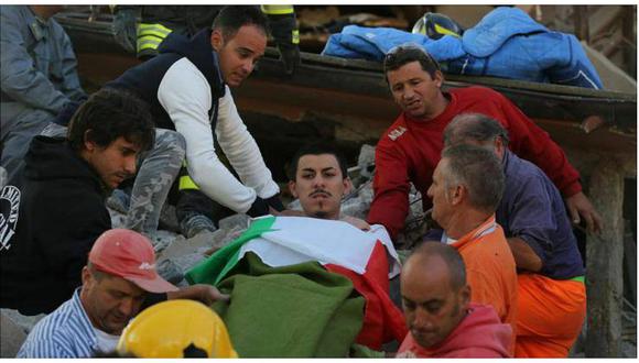Terremoto en Italia: ¿Hombre rescatado es peruano?