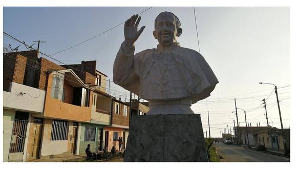 Construyen un busto en honor al Papa Francisco (VIDEO) 