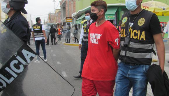 Franco Reimundo Ccolla Pacco (26) no acepta haber acuchillado a universitario en Tacna. (Foto: Archivo Difusión)