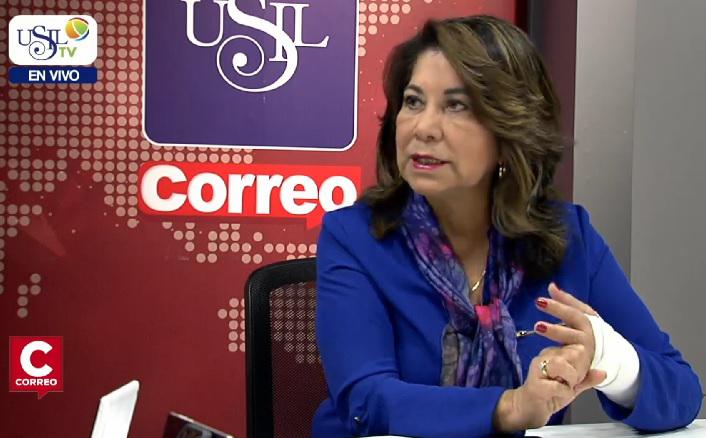 Martha Chávez: César Acuña no es peligro para el fujimorismo y cosecharía voto antikeiko"