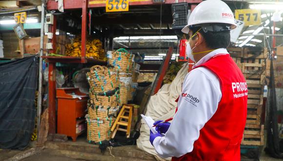 Ministerio de la Producción supervisó las instalaciones del Mercado Mayorista de Frutas en La Victoria. (Foto: Difusión)
