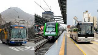 Paro de transportistas de mañana: Metropolitano, Metro de Lima y Corredores Complementarios funcionarán con normalidad 