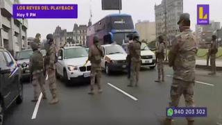 Coronavirus en Perú: Militares cierran acceso a la Vía Expresa del Paseo de la República (VIDEO)