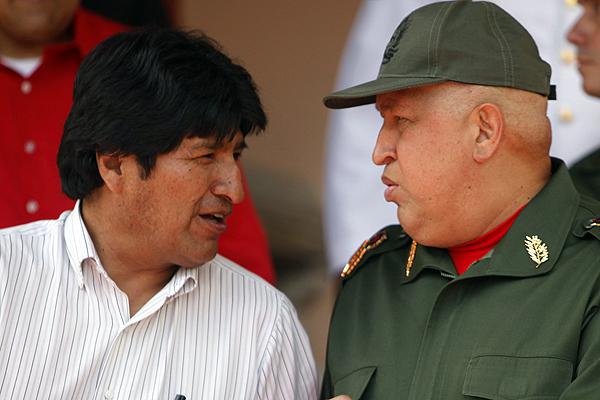 Cineastas documentarán amistad entre Hugo Chávez y Evo Morales