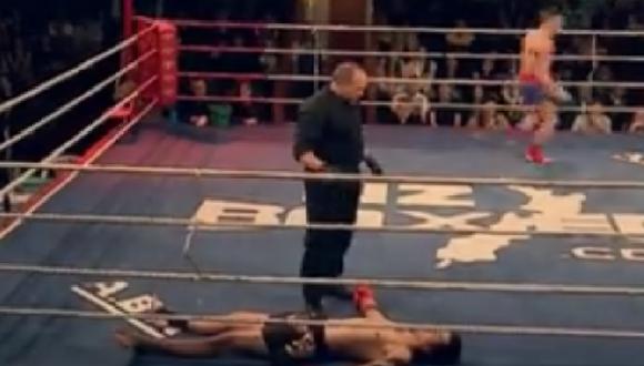 Facebook: Peleador de kickbox se niega al 'knock out'