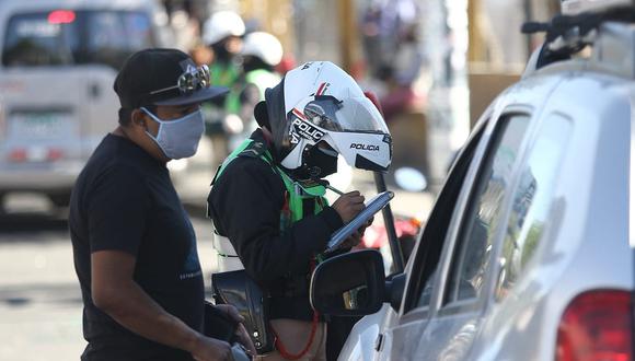 ​Policía de Arequipa devolverá los documentos retenidos a los conductores