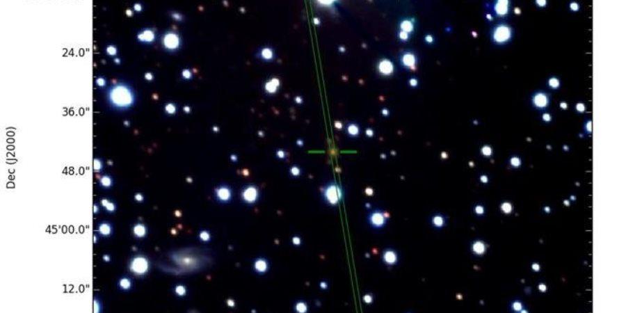 Detectan una señal de una galaxia emitida hace 5.000 millones de años