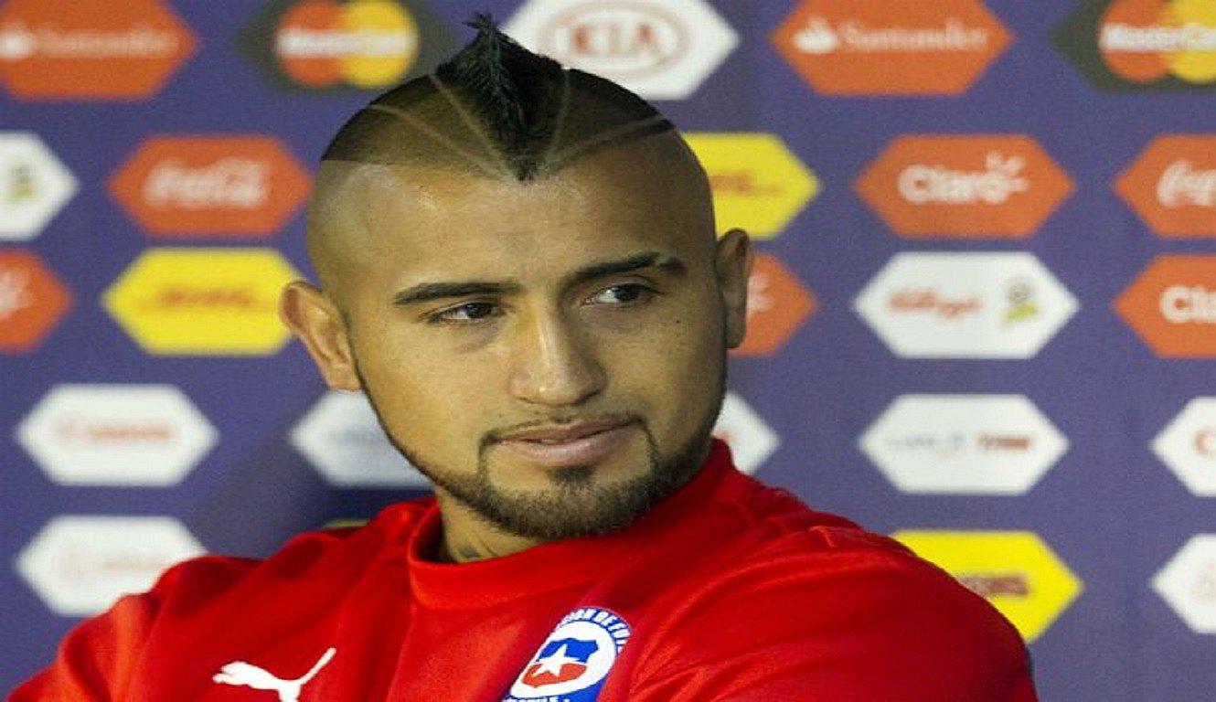 ​Arturo Vidal: su peculiar cambio de look genera polémica en las redes sociales