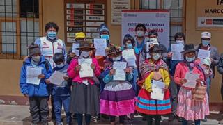 Ayacucho: Retoman proyectos a favor de poblaciones vulnerables