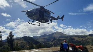 Policía de Alta Montaña y pilotos son capacitados en operaciones de rescate por la Gendarmería Francesa