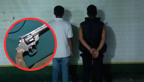 Marlon Benavides tenía en su poder un revólver y actuó en complicidad con un menor de 14 años.