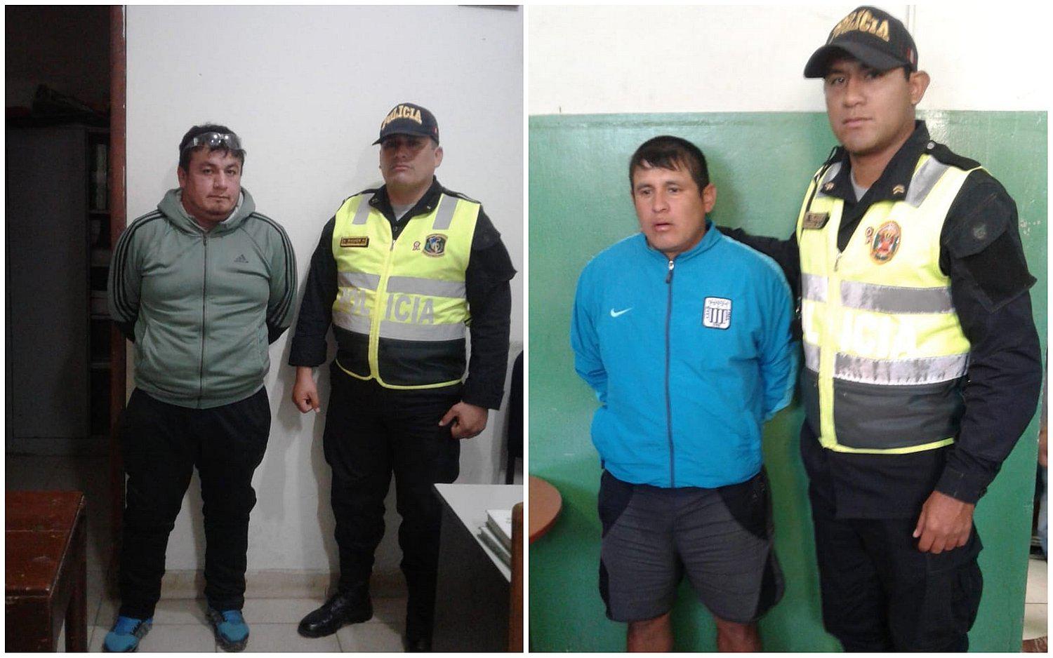Detienen a hombre con condena de 9 años de cárcel y a otro buscado por robo