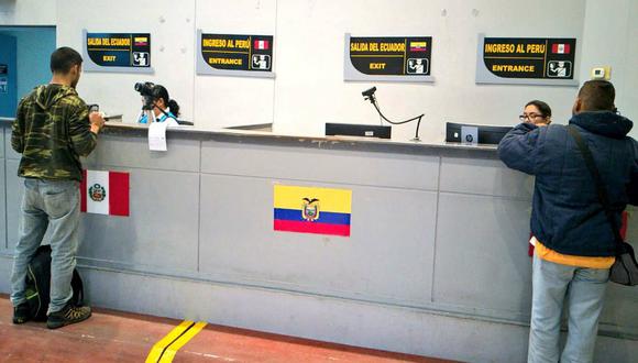 Migraciones confirma disminución de ingreso de venezolanos en la frontera con Ecuador