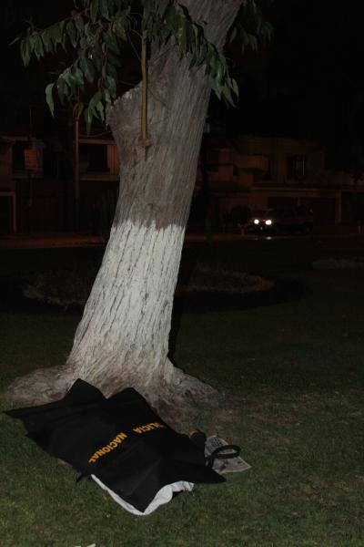 Joven se suicida por amor en parque de San Luis