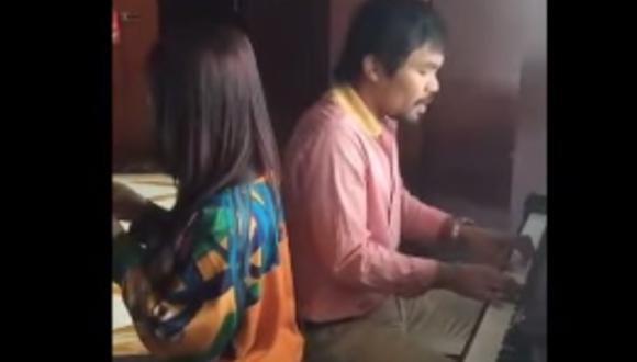 ​YouTube: Manny Pacquiao sorprende tocando el piano canción ‘Let it be’ (VIDEO)