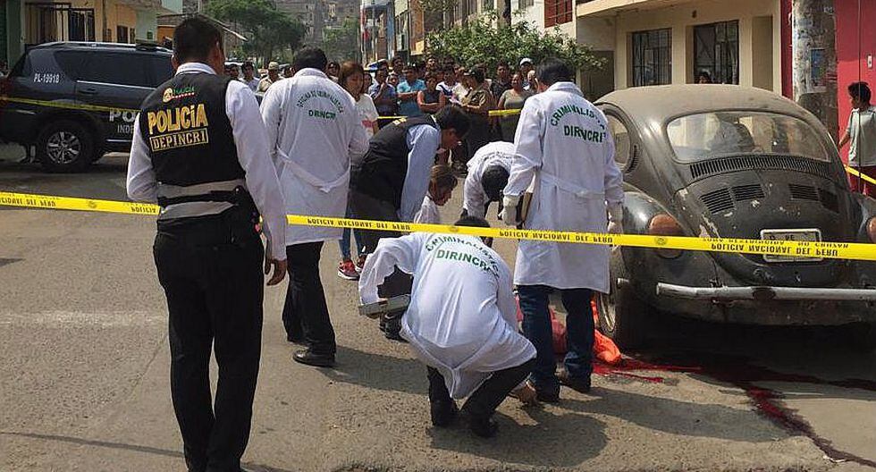 Lima: Hombre Sale En Defensa De Un Joven Y Lo Matan A Balazos (FOTOS Y ...