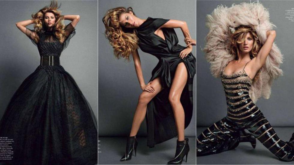 Gisele Bündchen se desnuda para Vogue (FOTOS)