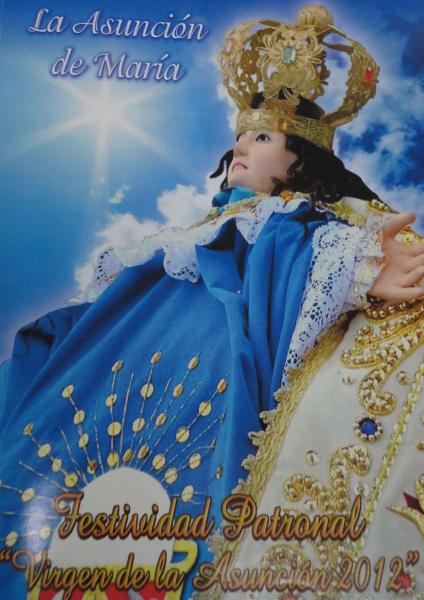 Festividades por Virgen de la Asunción inician hoy en Sóndor