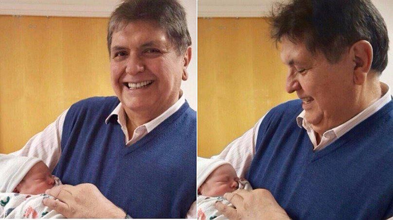 Alan García presenta a su primer nieto: "Lo veo igualito a mí" (VIDEO)