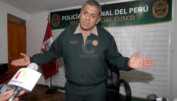 Piden prisión preventiva para el coronel PNP Manuel Mar, jefe de la Región Policial Cusco