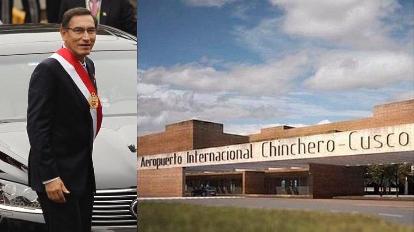 Martín Vizcarra anuncia que el próximo año se construirá el aeropuerto de Chinchero en Cusco (VIDEO)