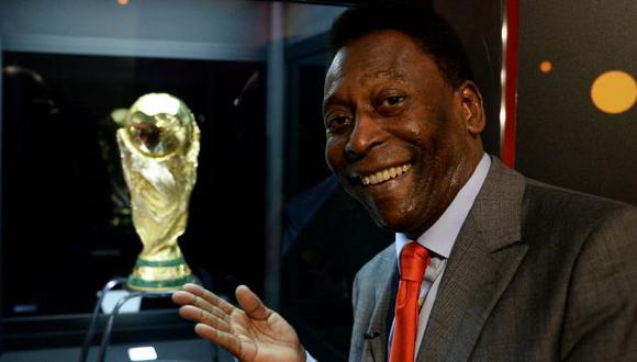 Pelé fue en 1958 parte del primer título de Brasil en los Mundiales y celebró también en 1962 y 1970. (Foto: AFP)