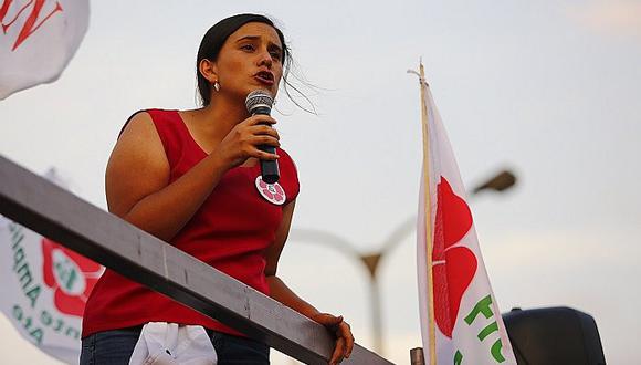 ​Verónika Mendoza: "Conflictos no los encontrarán en Frente Amplio. Esos están en el fujimorismo"