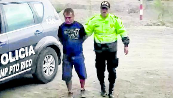 En operación policial capturan al “Viejo Anibal” con 206 ketes 
