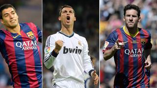 UEFA: Lionel Messi, Cristiano Ronaldo y Luis Suárez candidatos al Mejor Jugador 