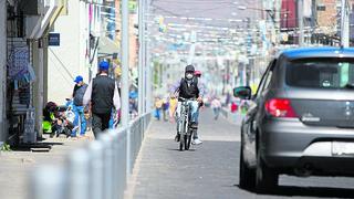 Malos ciclistas en Arequipa recibirán multas de hasta 344 soles 