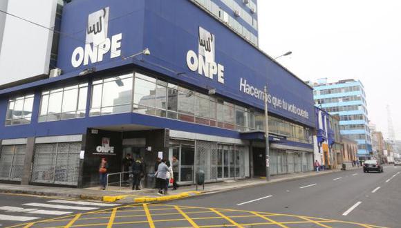 La ONPE informó que nueve partidos tienen de plazo hasta el jueves 22 de julio para rendir cuentas del financiamiento público directo. (Foto: El Comercio)