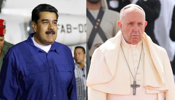 Nicolás Maduro pide ayuda al papa Francisco para que facilite el diálogo en Venezuela