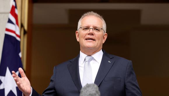El primer ministro australiano Scott Morrison. (Foto: STRINGER / NO BYELINE / AFP)