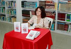 Hoy en la Feria del Libro de Ica “Traté de encontrar consuelo” de Luisa Ponciano Madueño 