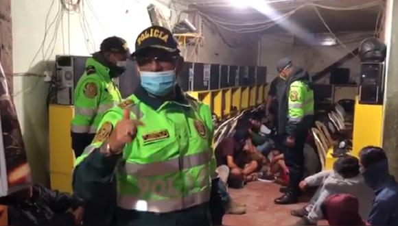 Más de 50 personas fueron intervenidas incumpliendo el estado de emergencia (Foto: Municipalidad Huancavelica).