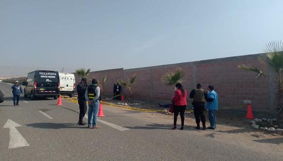 La población de Tacna despierta hoy con la información de otro hecho criminal suscitado en Calana. (Foto: Julio Chatta)