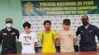 Chiclayo: Vecinos atrapan a “Los Rápidos” y les dan una paliza tras cometer un robo
