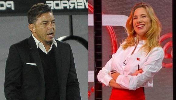 Marcelo Gallardo se separó y se avivan rumores de romance con Alina Moine. (Foto: AFP / Instagram)