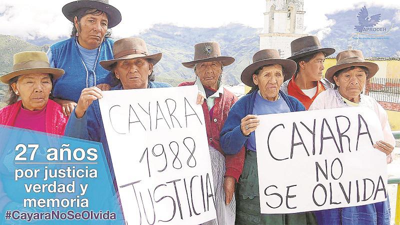 Matanza en Cayara: 27 años sin ver la justicia