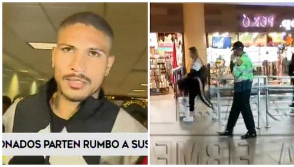 Paolo Guerrero regresó a Brasil junto a Alondra García Miró (VIDEO)
