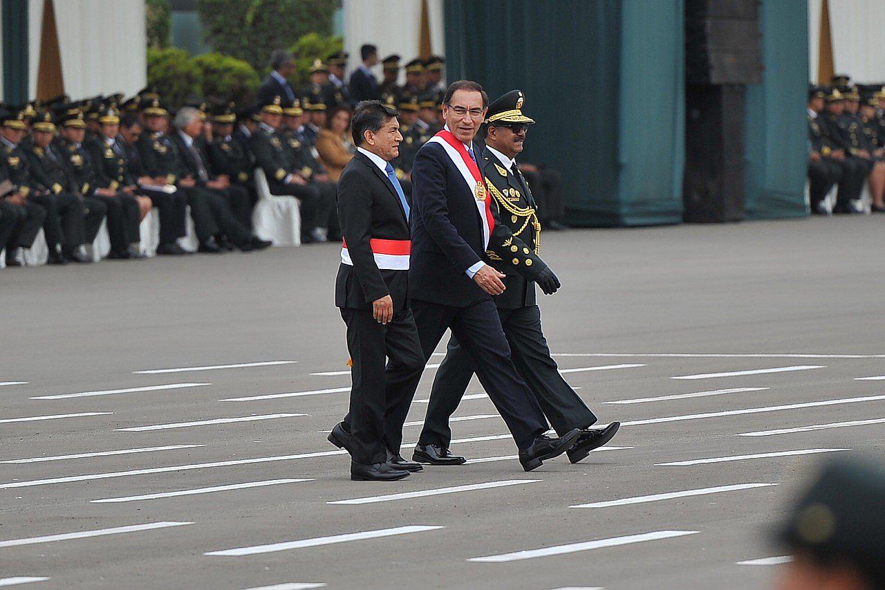 ​Martín Vizcarra: PNP “debe estar a la altura” para enfrentar la violencia contra la mujer