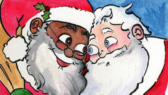 "El esposo de Santa Claus": El polémico libro que busca dar un giro a la historia