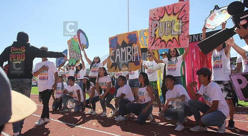 Inauguran los Juegos Cachimbo de la Universidad Católica  de Santa María  