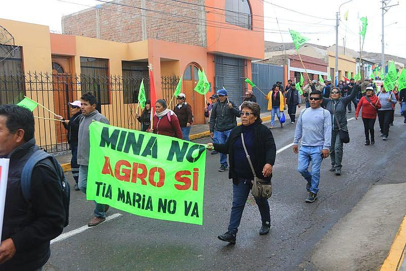 Tía María: No hay tregua en paro indefinido, pese a pedido del alcalde de Arequipa
